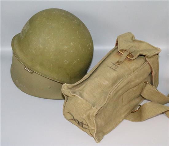Vietnam military helmet etc